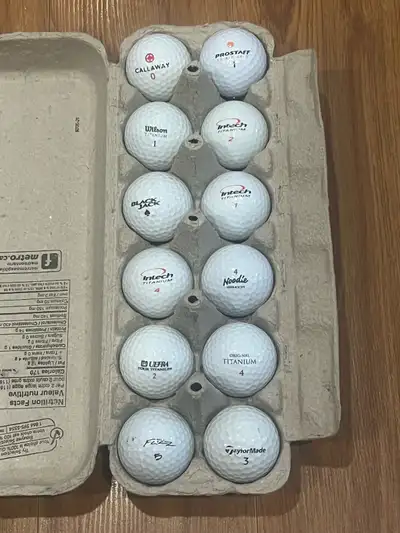 1-Dozen Golf Balls, View more