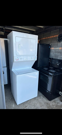 27” stacked washer dryer Electrolux perfect working condition