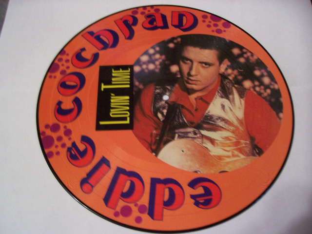 Eddie Cochrane picture disc vinyl record in CDs, DVDs & Blu-ray in Trenton