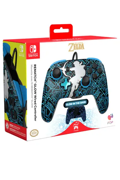 New - REMATCH Zelda Wired Controller for Nintendo Switch, View more