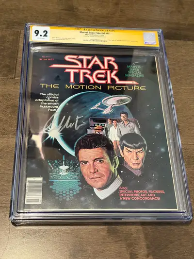 CGC 9.2 Marvel Super Special 15Marvel Comics, 12/79SIGNED BY WIL, View more
