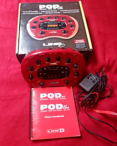 Line 6 POD XT in Box w/Manual & Power Supply, View more