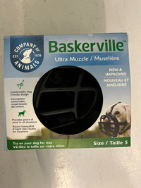  Muselière «Ultra»  Baskerville muzzle: taille 5