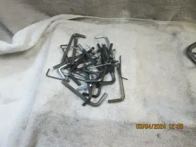 Assortiment de 60 Allen keys  1/16 a 1/2 po., View more