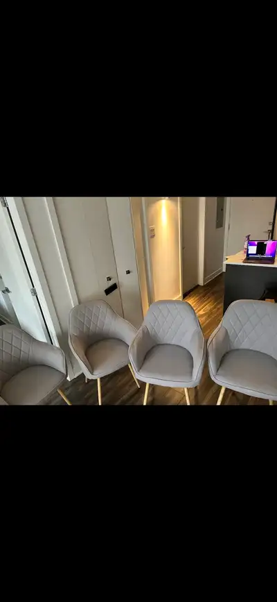 Used 4 set of dining chairs - $200, View more