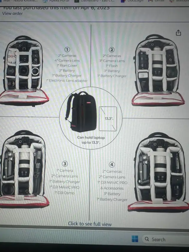 DSLR Camera Backpack Waterproof Camera Bag for SLR/DSLR Camera,62863738927746121