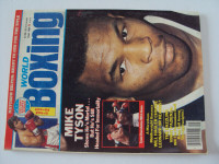 WORLD BOXING - SEPT 1986 - MIKE TYSON ON COVER