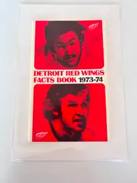 Detroit Red Wings Facts Book 1973-74