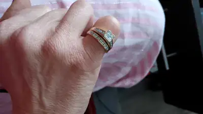 band and engagement set, View more