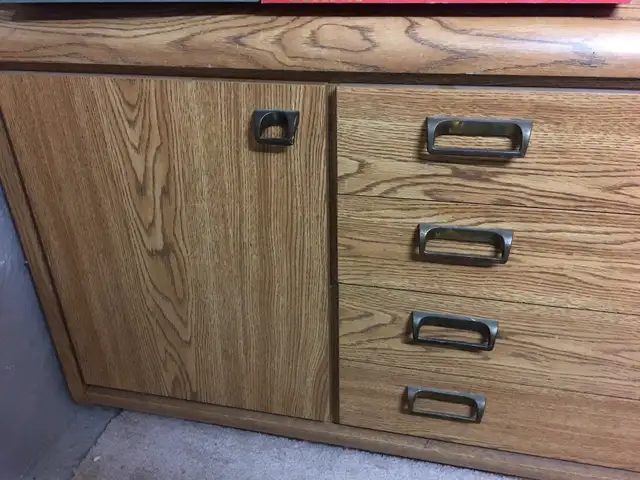 LARGE BROWN DRESSER $220 - Pickering  in Dressers & Wardrobes in City of Toronto - Image 3