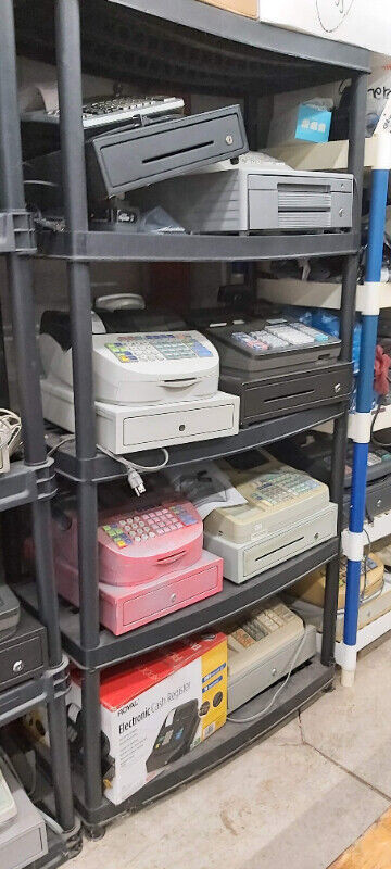 Casio 520L single thermal receipt Printer cash register, used,ex dans Appareils électroniques  à Edmundston - Image 3