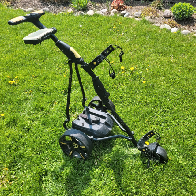 Used Bat Caddy X3 Pro Manual Glof Cart w/ Lithium Battery Golf