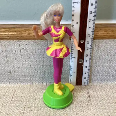 Vintage 1990s McDonald’s Dance Moves Barbie Kids Meal Toy, View more