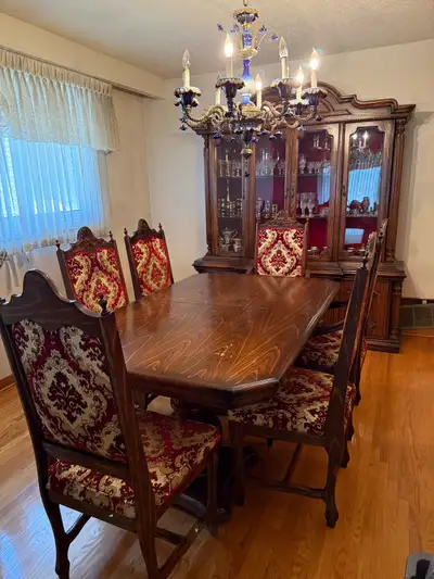 Dining Room Set With Matching Hutch, View more