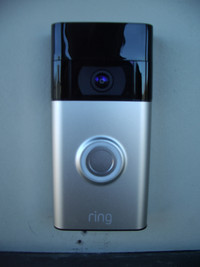 Ring wireless doorbell and stick up camera