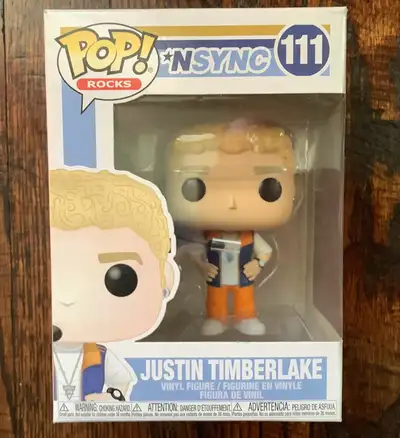 Funko POP Rocks: NSYNC - Justin Timberlake ( Brand New ) , View more
