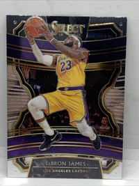 LeBRON JAMES #47 2019-20 Panini Select Concourse Lakers NM/MT.