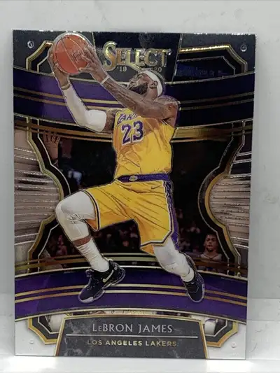 LeBRON JAMES #47 2019-20 Panini Select Concourse Lakers NM/MT., View more