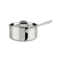 All-Clad D3 Stainless Steel 3 qt. Covered Saucepan - NEW