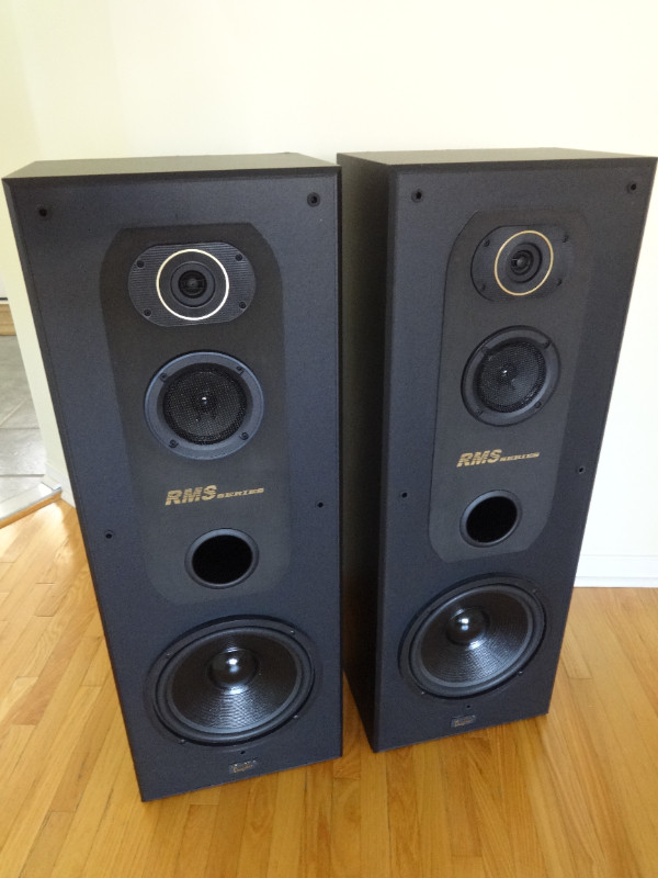 Acoustic Profiles 3-way/120W/Rare Tower Speakers RMS-3500 in Speakers in City of Toronto