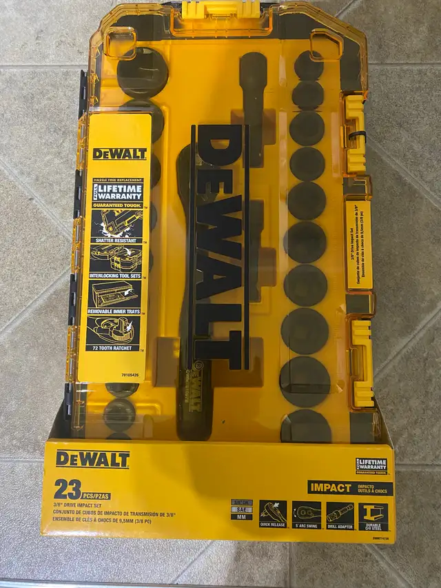 Dewalt Impact Socket set in Other in Norfolk County - Image 3