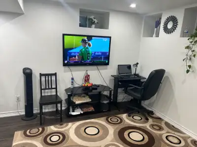 IT IS AVAILABLE UNTILL AD IS UP! I have one Studio Basement $999 Per Month with 25% Utilities ($150...