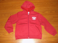 New without tags - Authentic Roots red zip hoodie (kid's size L)