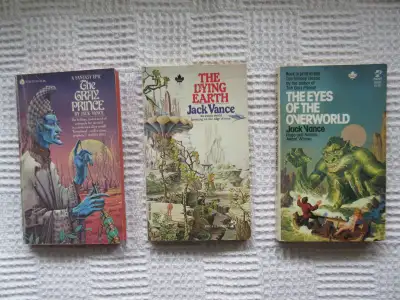 Jack Vance Vintage Paperback Fantasy Book Collection, View more