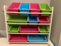 Storage cubby, 12 bins for organizing 