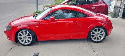 2002 Audi TT ALMS edition in Misano red with Silver leather interior. APR stage 1 tune with APR dive...