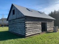 Log Building only (no land)