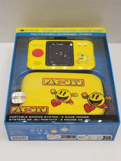 My Arcade Pac-Man Pocket Player Pro *NEW* 7cm screen 2 game modes, fully playable Includes branded c...