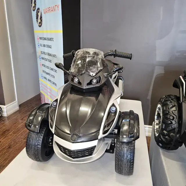 12V Battery Powered 3-Wheel Electric Bikes w/ Rubber Wheels, MP3 in Toys & Games in Markham / York Region - Image 11