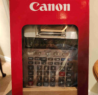 Canon desktop printing calculator