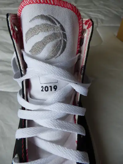 Selling a pair of Toronto Raptors 2019 NBA Championship Converse All Star's. Size 11.5 BNIB 200