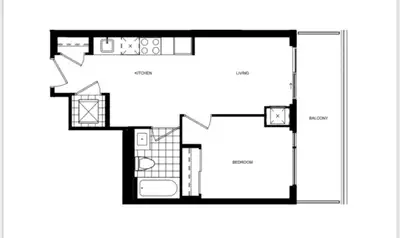 FOR RENT - 1 Bed & 1 Bath Etobicoke Condo @ Kipling Station