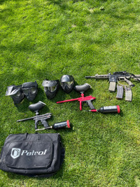 Paintball Lot Speedball and Magfed