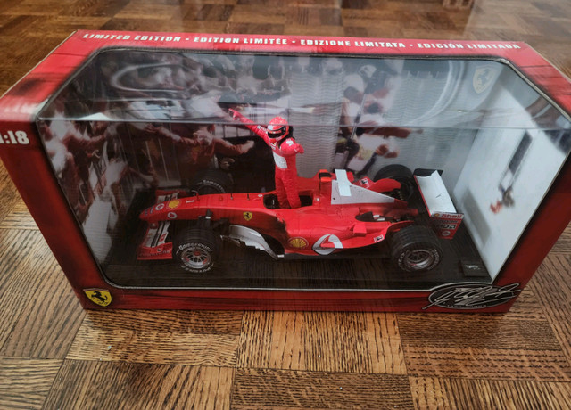 Hot Wheels F1 Ferrari Schumacher Raikkonen Lamborghini 1/18 toy
 in Arts & Collectibles in Markham / York Region - Image 2