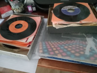 45's RECORDS 70 TO CHOOSE: BEATLES,  STONES, PRINCE, MOWTOWN 60s