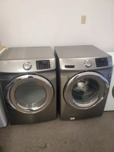 Samsung washer dryer set stackable, View more