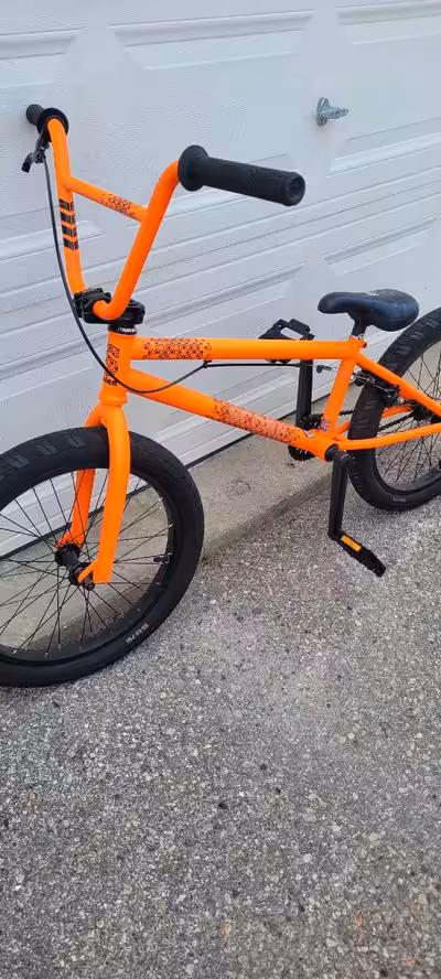 BMX bike by stolen. Hardly riden. Excellent condition.