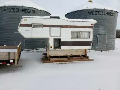 Ice Fishing Shack (converted truck camper), View more