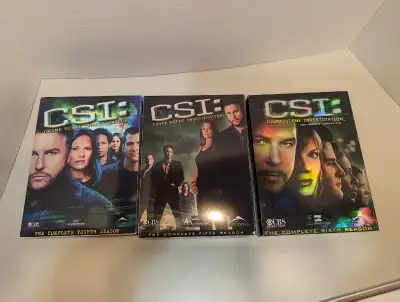 CSI: Crime Scene Investigation Season 1 - 6 DVD Sets, View more