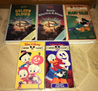 Rare Vintage Disney VHS Lot Scary Tales Golden Oldies Haloween