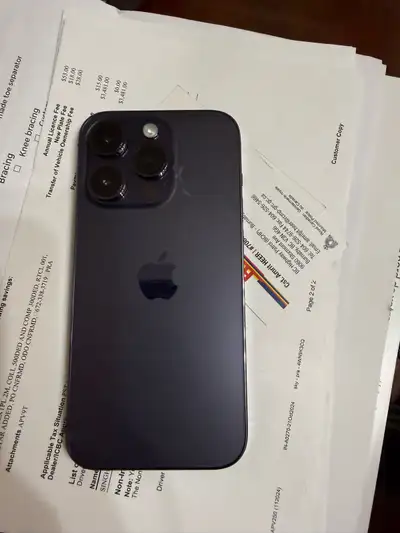 iPhone 14 Pro purple, View more