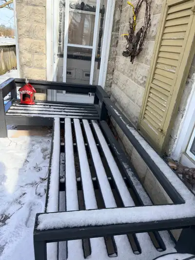 L shaped patio set, View more