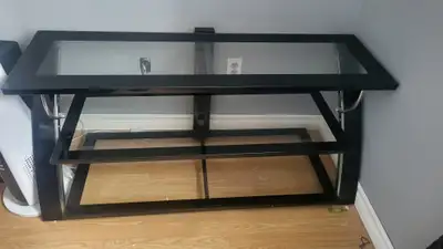 Glass tv stand, View more