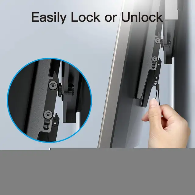 PERLESMITH Tilt TV Wall Mount for Most 37-82 inch TVs in Video & TV Accessories in Burnaby/New Westminster - Image 8