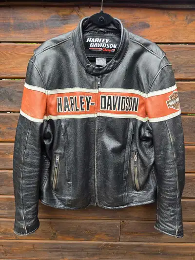 Harley-Davidson Victory Lane Leather Jacket, View more