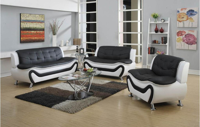 LEATHER SOFA SET - MORE COLOR OPTIONS in Couches & Futons in Oshawa / Durham Region